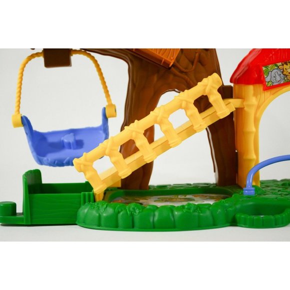 Fisher Price Little People Big Animal Zoo Treehouse Playset Toy Only Incomplete - Picture 3 of 12